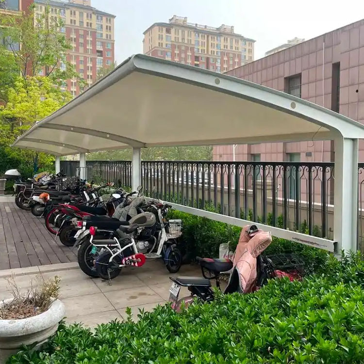 修武县膜结构电动车棚